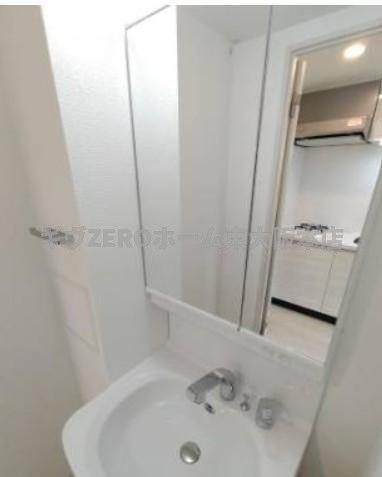 アドバンス天王寺南パキラの洗面所