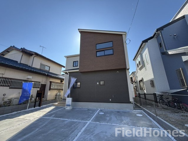 平塚市寺田縄新築戸建て　１号棟の外観|外観「平塚市寺田縄新築戸建て　1号棟」