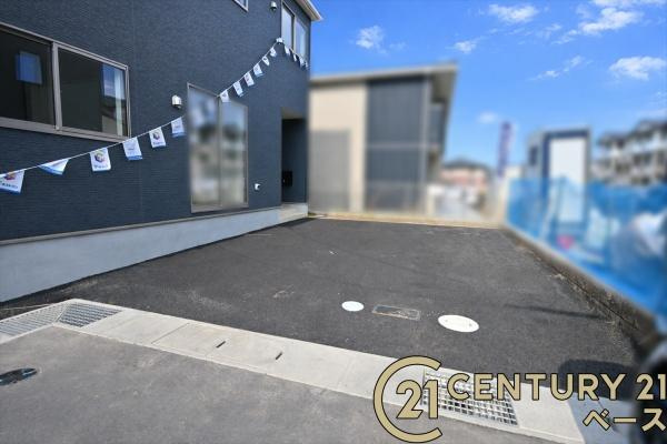 クレイドルガーデン杏町 １号棟 ／新築一戸建の駐車場|■現地撮影写真■