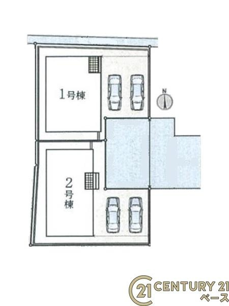 クレイドルガーデン杏町 １号棟 ／新築一戸建の区画図|■こちらの物件は１号棟です！■