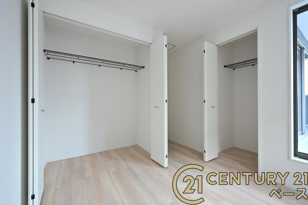 クレイドルガーデン杏町 １号棟 ／新築一戸建の収納|■現地撮影写真■収納スペース付きで整理整頓も楽々！