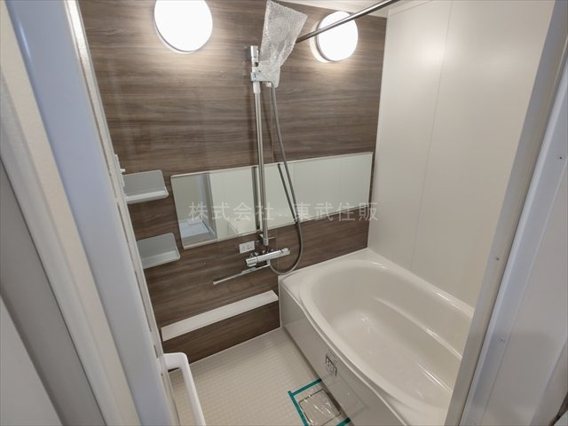 【浴室】 | コンドミニアム坂戸 | ゆったり過ごせるお風呂です