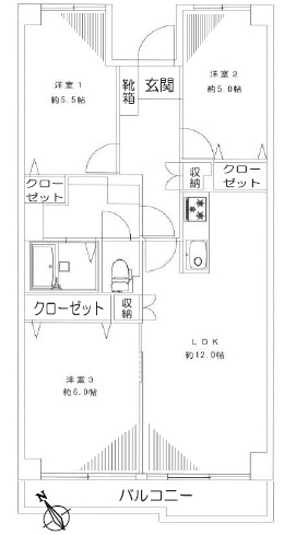【間取り】の画像