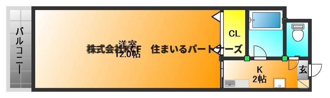 エトランゼ宮本Vの間取り