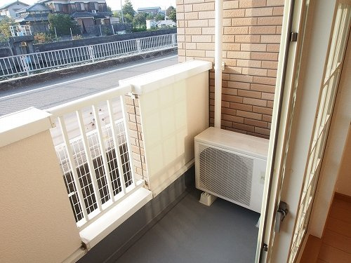 ミルトス神田のバルコニー