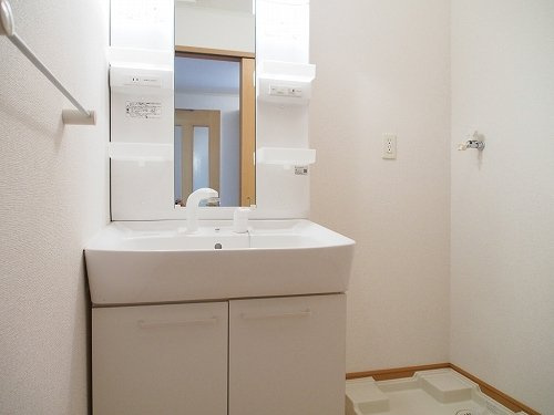 ミルトス神田の洗面所