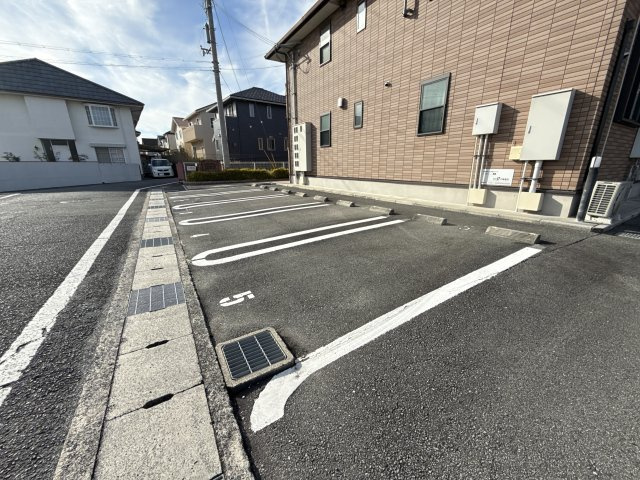 ファミールハイムの駐車場