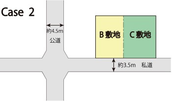 【土地図＋建物プラン例】 | K11985-鷹峯