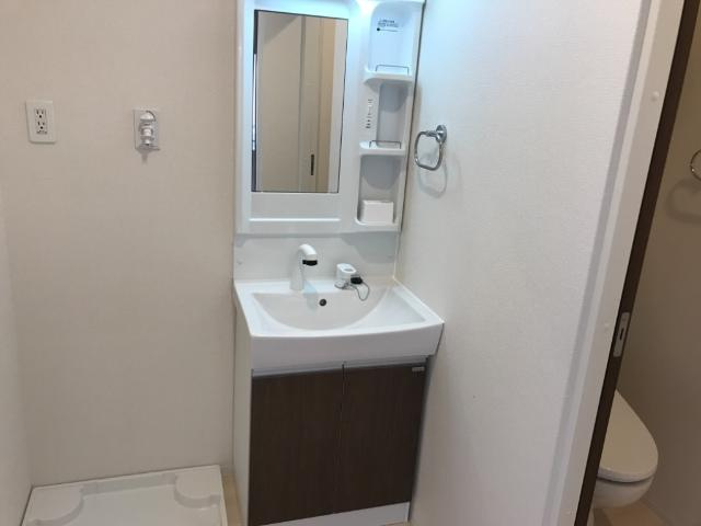 ヴェルドールＡの洗面所|洗面