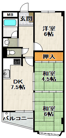 和田ビルの間取り