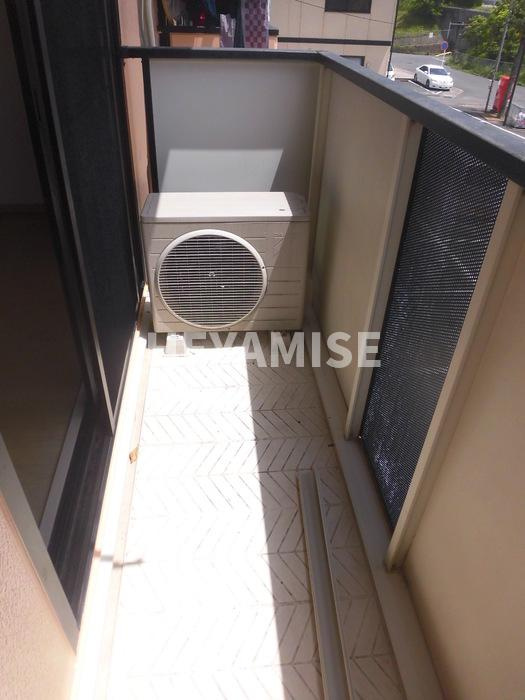 インター池田 A棟のバルコニー