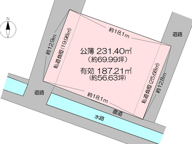 【土地図】 | 高知市福井扇町