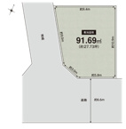 箕面市半町４丁目　土地の画像