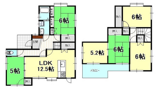 【間取り】 | 戸建　みどりケ丘