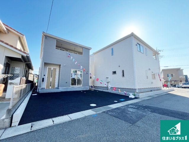 加古郡稲美町国安　第7期　新築一戸建ての外観|安心の10年保証！外観を美しく保ち、雨水で汚れを落とします！気になることがありましたら、お気軽にお問い合わせください！