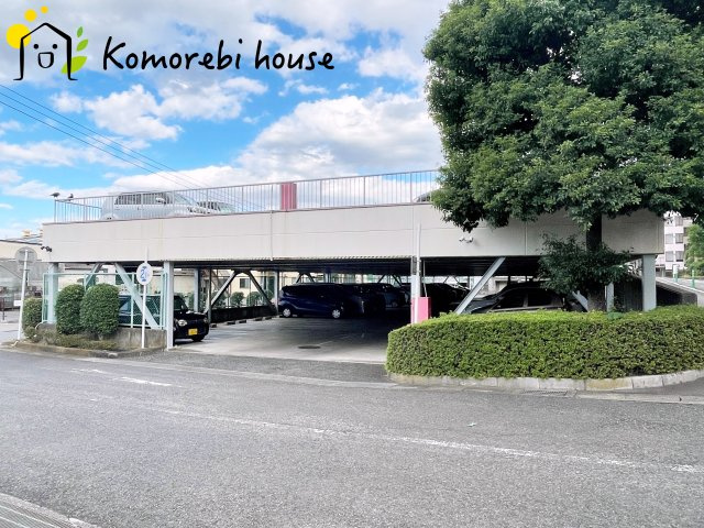 ベルヴィル大宮B棟の駐車場|10/28　撮影