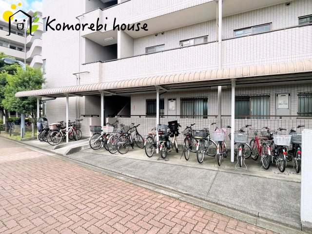 ベルヴィル大宮B棟の駐輪場|10/28　撮影