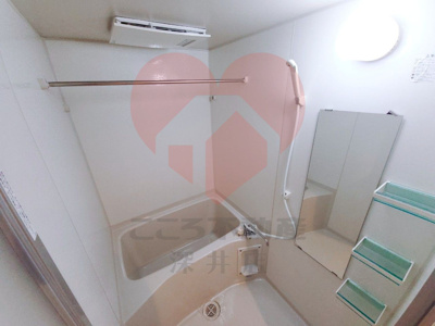 【浴室】 | シティーコート北瓦町EX