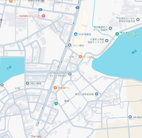 加古郡稲美町国安　第7期　新築一戸建ての地図