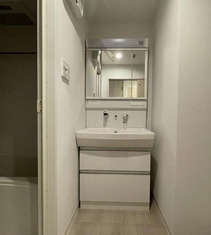 リュエルうめきた の洗面所