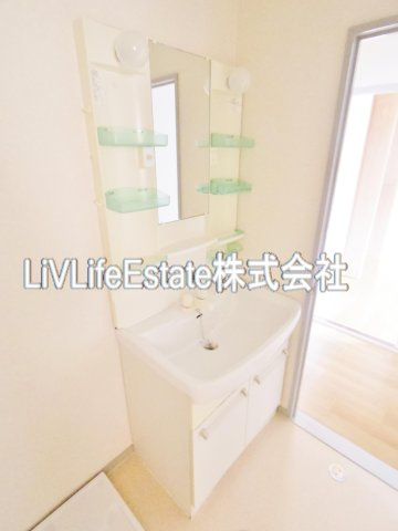 サングリーンハイツの洗面所