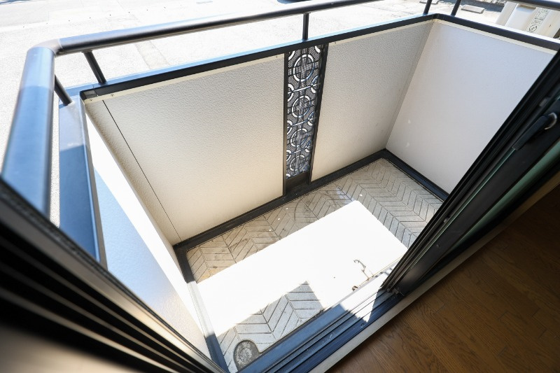 コーポサクラメントのバルコニー