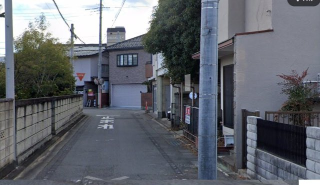 高崎市浜尻町売地の前面道路含む現地写真