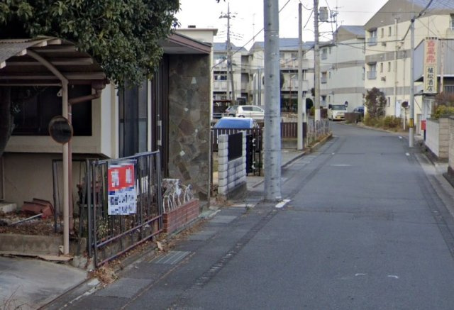 高崎市浜尻町売地の前面道路含む現地写真