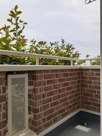 スウィートノーブルＢのバルコニー