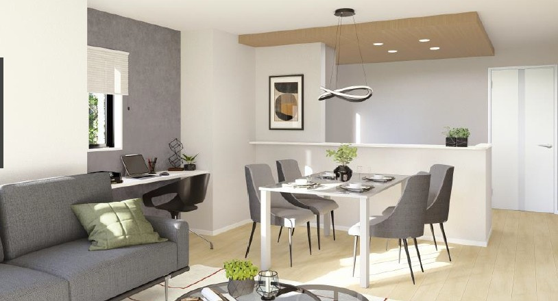 福島市八島田字台畑【地震に強いオール電化】野田小・野田中の内装|内装イメージ　※実際とは異なります。