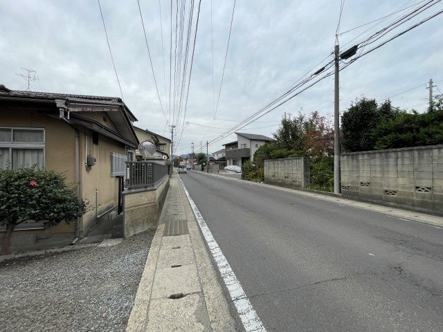 福島市八島田字台畑【地震に強いオール電化】野田小・野田中の前面道路含む現地写真