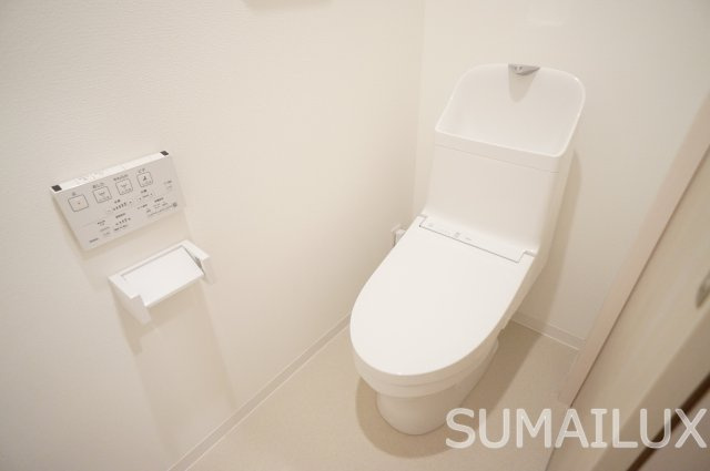 熊本市中央区渡鹿７丁目のアパートのトイレ