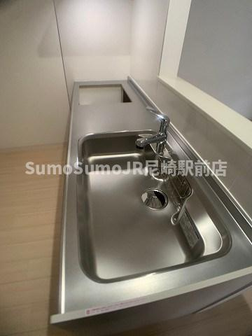 塚口さんさんタウン2番館のキッチン|使いやすいキッチンです