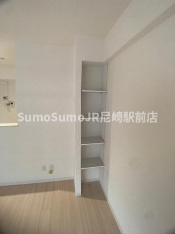 塚口さんさんタウン2番館の収納|大きなスペースがあり、収納には困りません