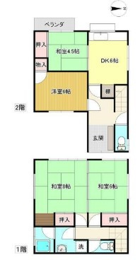 【間取り】 | 伊東市大原3丁目　戸建