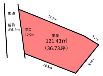 売土地　我孫子市青山台4丁目の画像