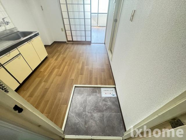 萩原マンションの玄関|ゆったりとした玄関です