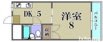 萩原マンションの間取り