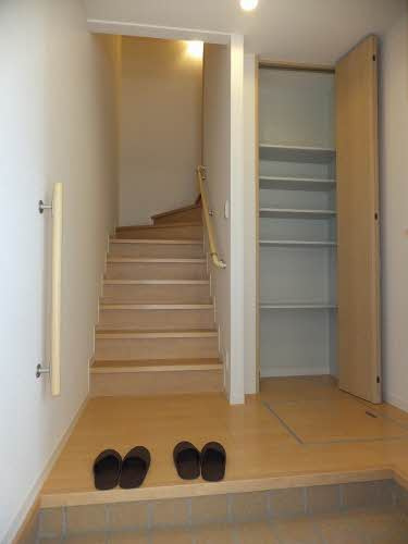 プランドールの玄関