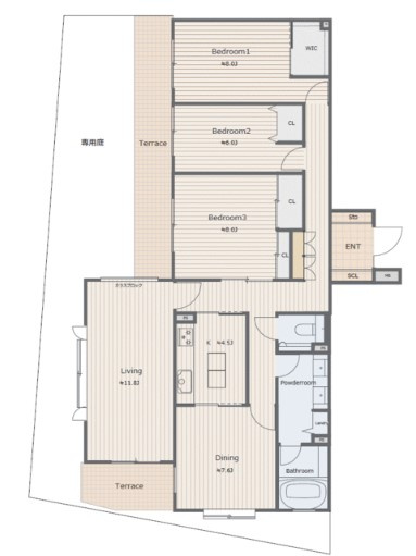 【間取り】 | 茅ヶ崎・緑が浜シティハウス