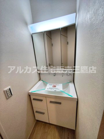 【内覧動画公開中！】小金井市中町２丁目 新築戸建 中央線 武蔵小金井駅の独立洗面台