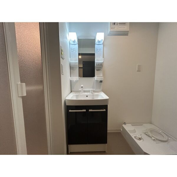 ザカラー東本町A棟の洗面所