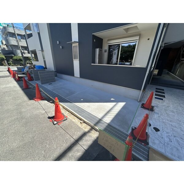 ザカラー東本町A棟の外観パース