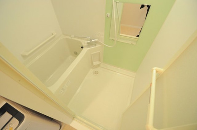 【浴室】 | レオネクストダンデリオン東中央 | １階のみ手摺あり