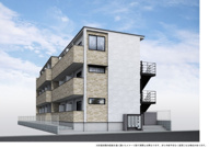 新座市野火止６丁目のアパートの画像