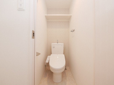 【トイレ】 | エスリード中之島ザ・コア | コンパクトで使いやすいトイレです
