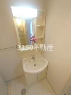 青木ビルの洗面所