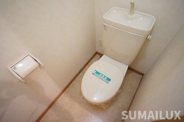 熊本市南区出仲間８丁目の賃貸マンションのトイレ