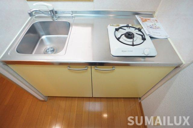 熊本市南区出仲間８丁目の賃貸マンションのキッチン