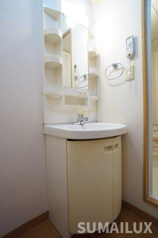 熊本市南区出仲間８丁目の賃貸マンションの独立洗面台